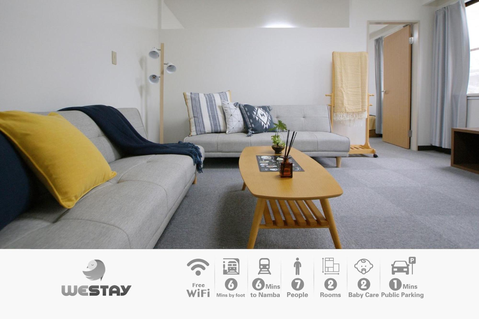 Osaka - Apartment / Vacation Stay 77621 المظهر الخارجي الصورة
